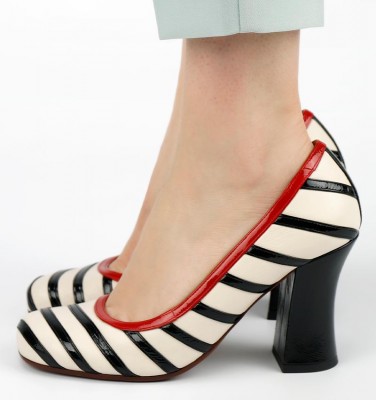 FANGA WHITE CHiE MIHARA zapatos