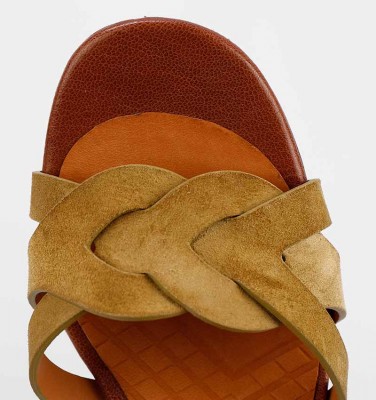 BA-GAURA OLIVE CHiE MIHARA sandals