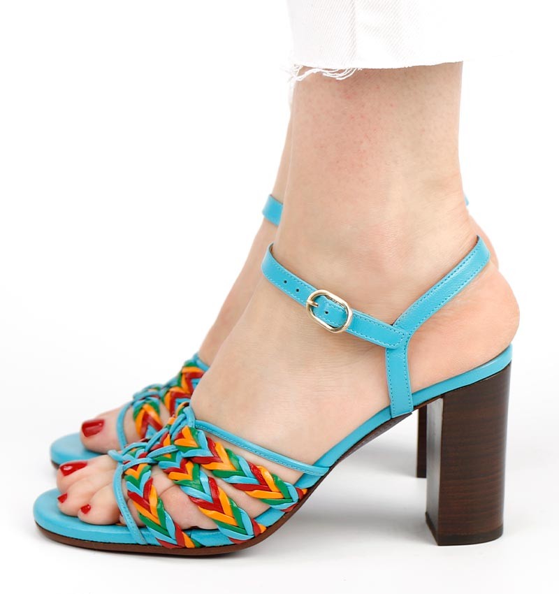 BARI BLUE CHiE MIHARA sandals