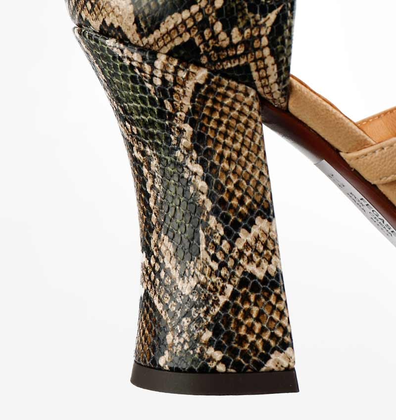Nude snake sales print heels