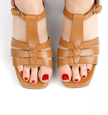 GA-PAXI BROWN CHiE MIHARA sandalias