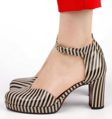 JO-MAHO TAUPE CHiE MIHARA zapatos