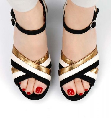 KEYKO BLACK CHiE MIHARA sandals