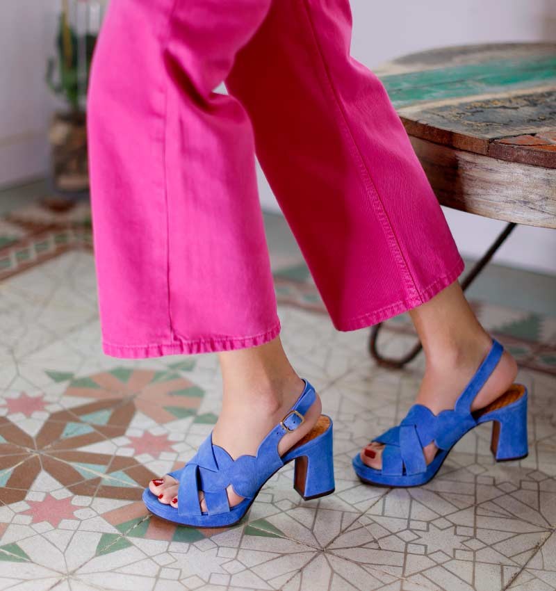 KI-BALBINA BLUE CHiE MIHARA sandals