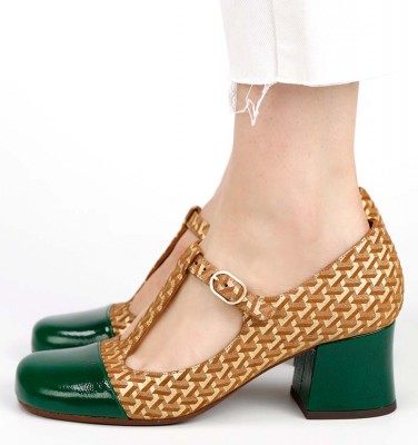 MAFA GREEN CHiE MIHARA shoes