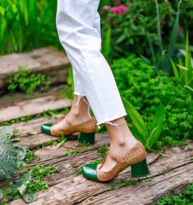 MAFA GREEN CHiE MIHARA shoes