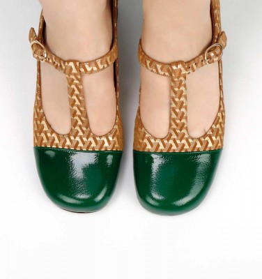 MAFA GREEN CHiE MIHARA shoes