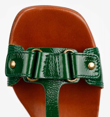 QUACHA GREEN CHiE MIHARA sandalias