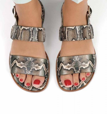 WA-WADEL GREEN CHiE MIHARA sandals