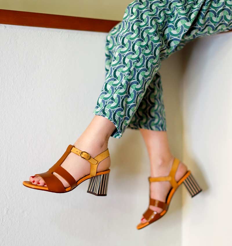 Chie Mihara LURATA BROWN sandals | Spring-Summer Collection