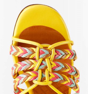 BARI YELLOW CHiE MIHARA sandals