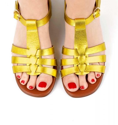 QUACA YELLOW CHiE MIHARA sandals