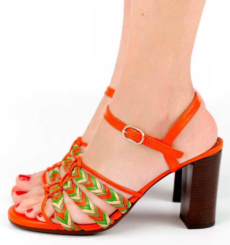 BARI ORANGE CHiE MIHARA sandals