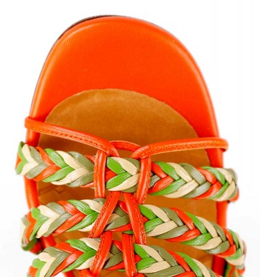 BARI ORANGE CHiE MIHARA sandales
