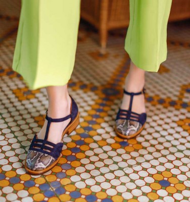 YUNA NAVY CHiE MIHARA shoes