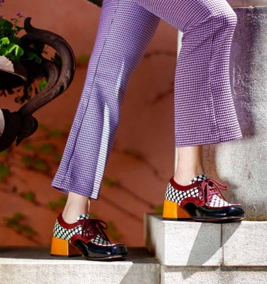BABIZU BLACK CHiE MIHARA shoes