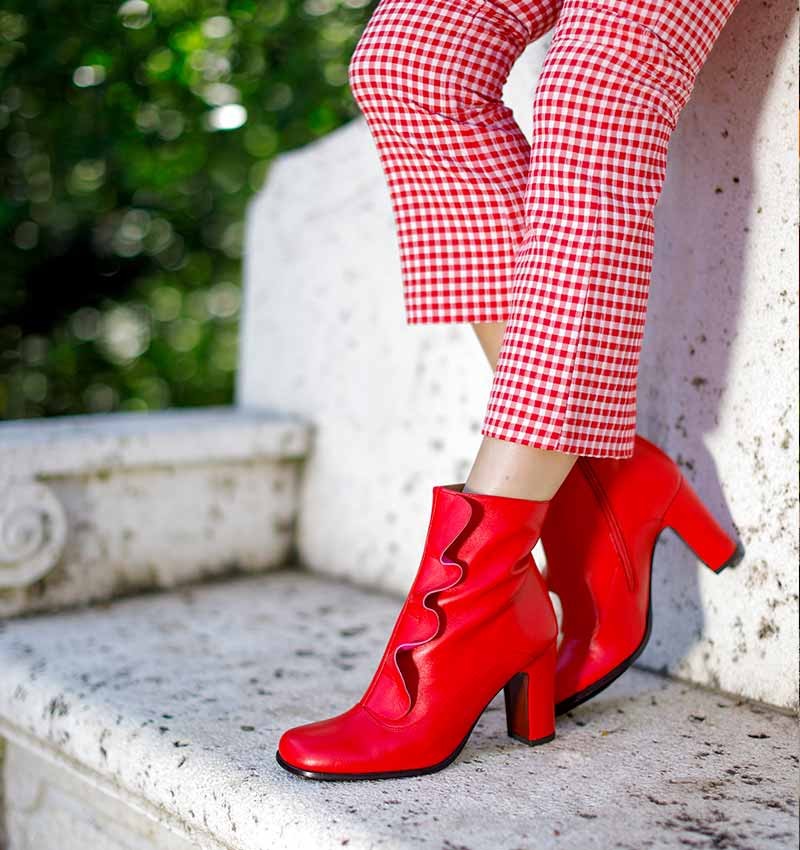 FAPICO RED CHiE MIHARA boots