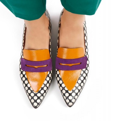 JEITA BLACK AND WHITE CHiE MIHARA shoes