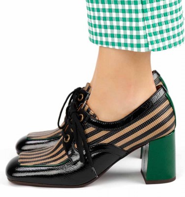 PABIZU BLACK CHiE MIHARA shoes
