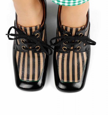 PABIZU BLACK CHiE MIHARA shoes