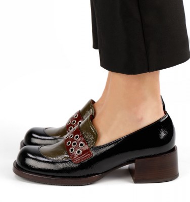 TOBEN BLACK CHiE MIHARA shoes