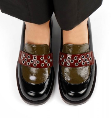 TOBEN BLACK CHiE MIHARA shoes