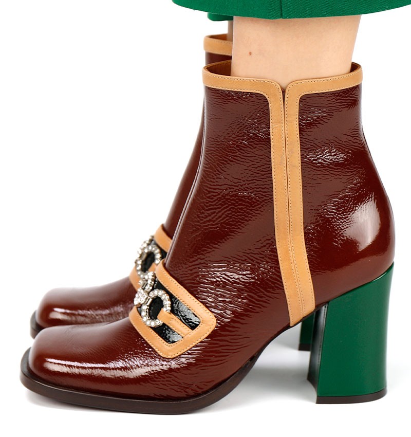 XATO BROWN CHiE MIHARA bottes