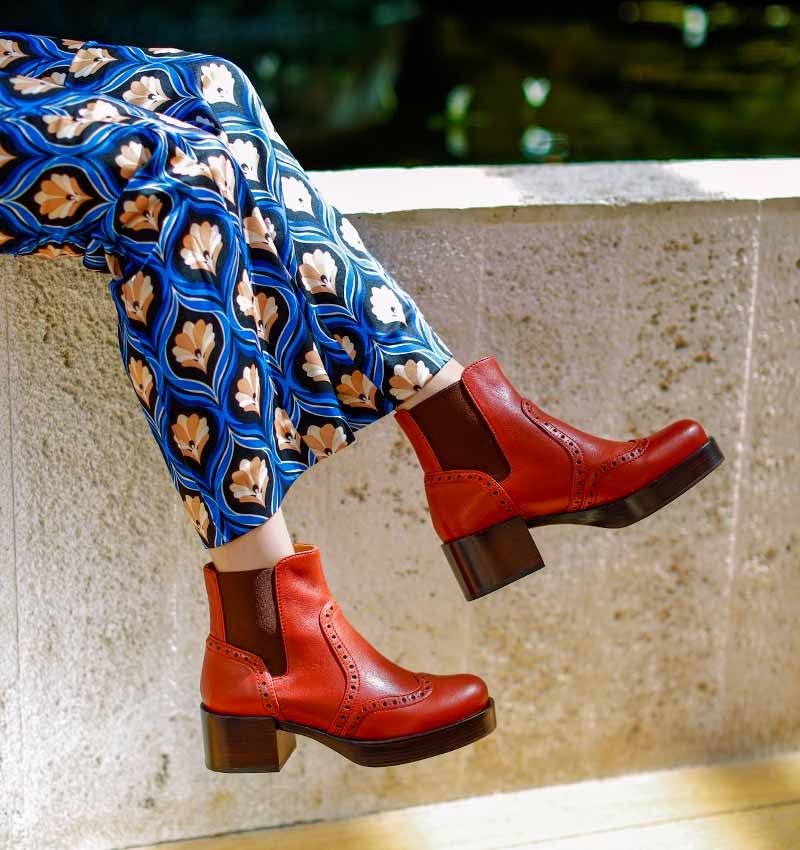 IKEDA REDDISH BROWN