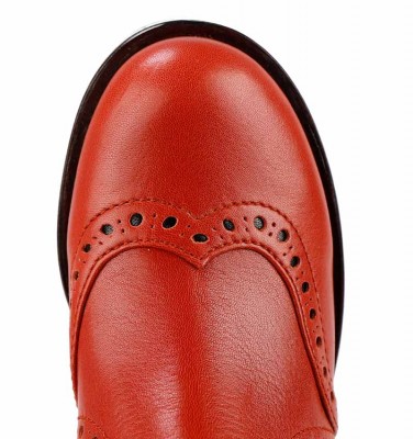 IKEDA REDDISH BROWN CHiE MIHARA boots