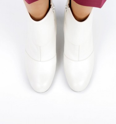 ALIO WHITE CHiE MIHARA boots