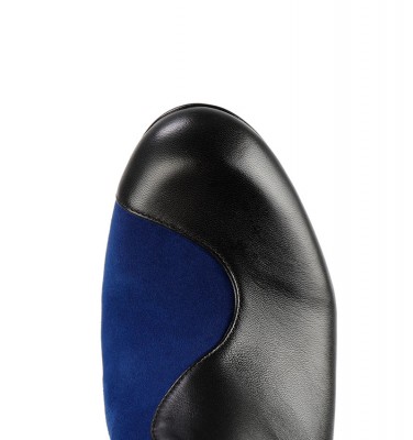 CURVA BLACK AND BLUE CHiE MIHARA boots