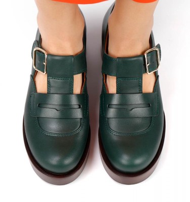 INUMI GREEN CHiE MIHARA zapatos