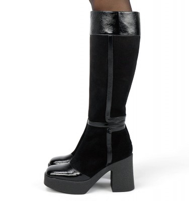LAGA BLACK CHiE MIHARA boots