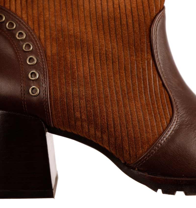 Flat Ankle Boots Chie Mihara Woman Colour Brown