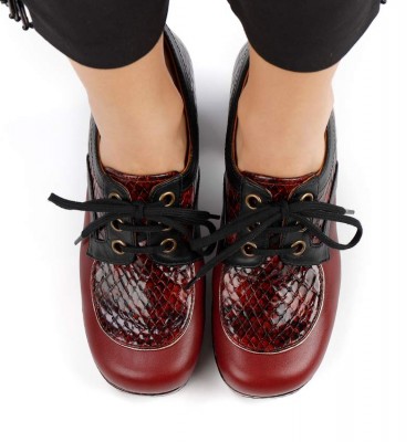 OBIZU BURGUNDY CHiE MIHARA shoes