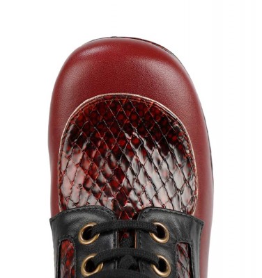 OBIZU BURGUNDY CHiE MIHARA shoes