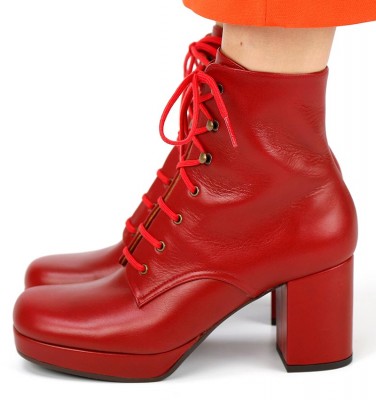 OMALIA RED CHiE MIHARA bottes