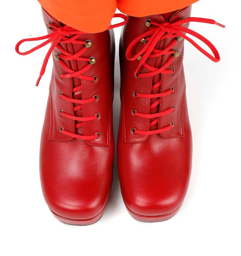 OMALIA RED CHiE MIHARA boots