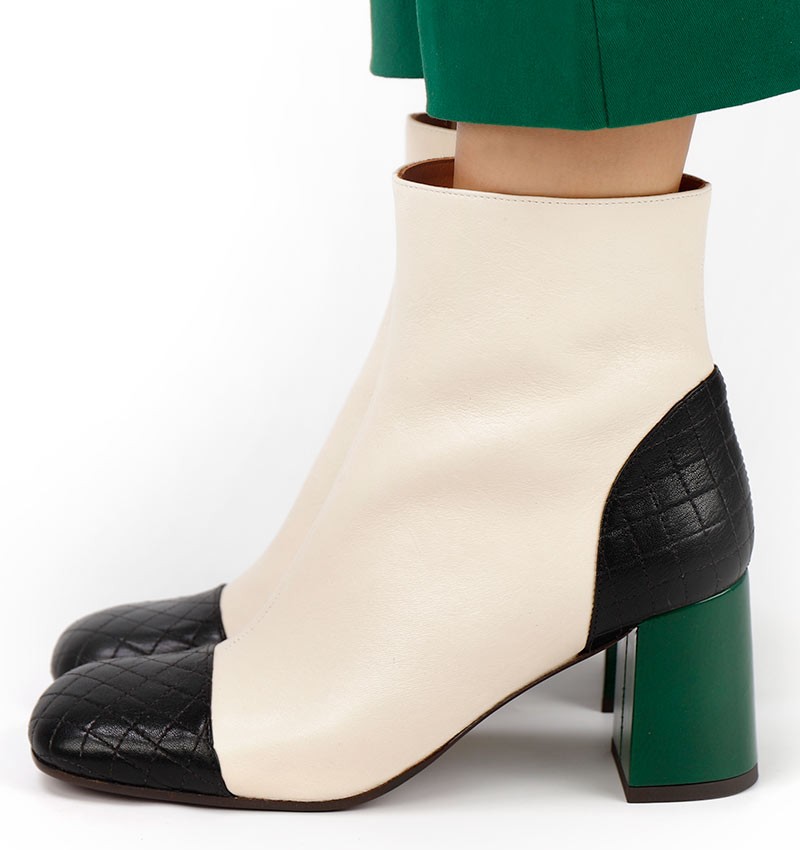 PABUSH WHITE CHiE MIHARA boots