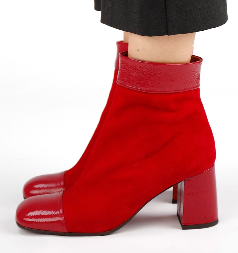 PANTA RED CHiE MIHARA boots