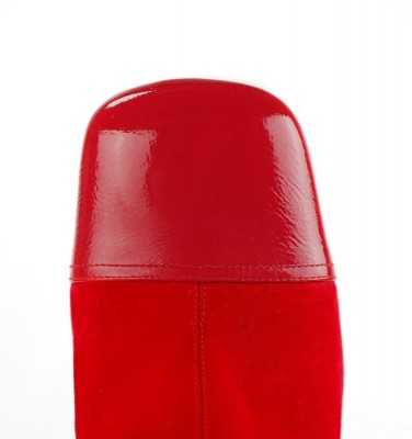 PANTA RED CHiE MIHARA boots