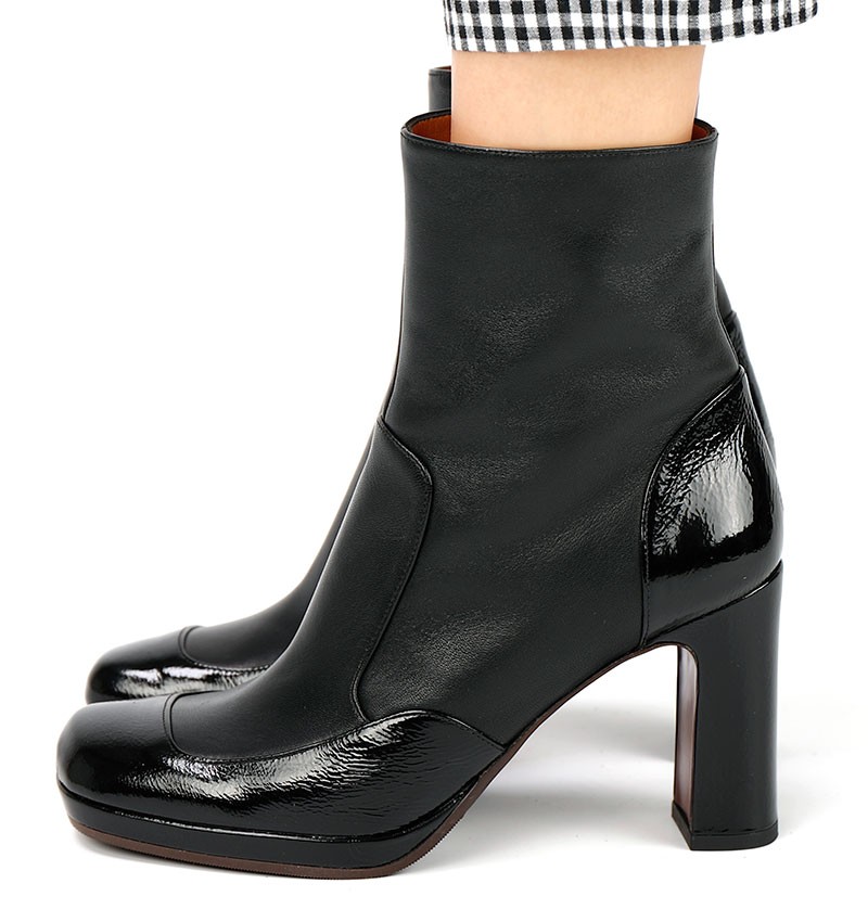 UFA BLACK CHiE MIHARA boots