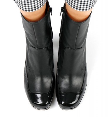 UFA BLACK CHiE MIHARA boots