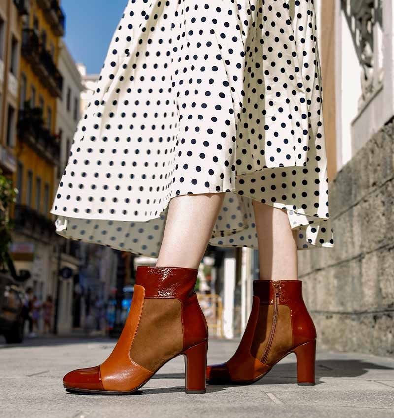 WETOP BROWN CHiE MIHARA bottes