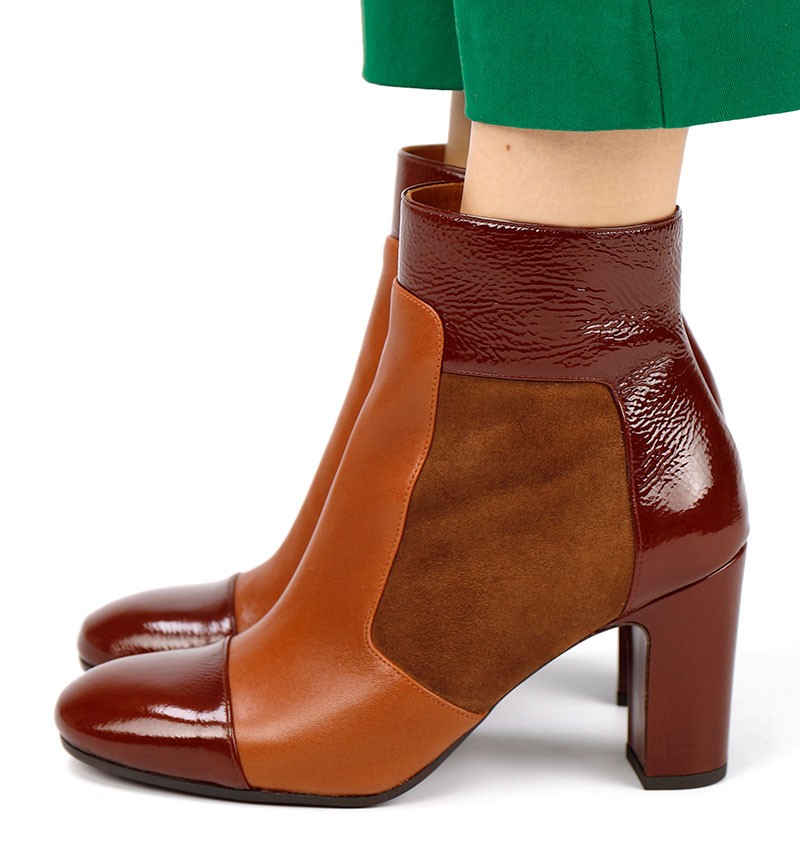 WETOP BROWN CHiE MIHARA boots