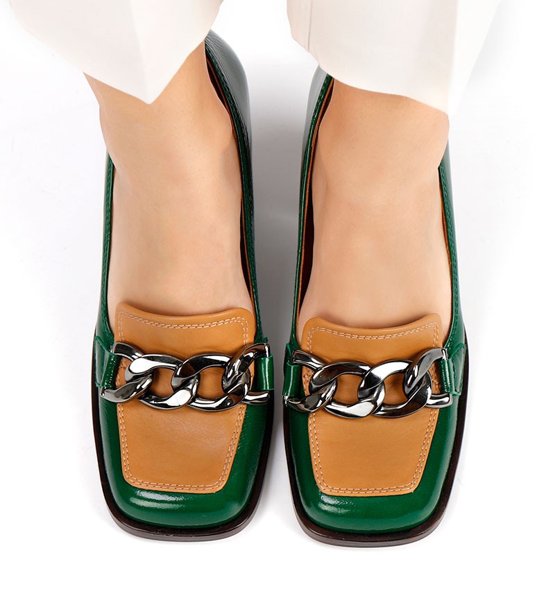 XANCO GREEN & GRAPE CHiE MIHARA zapatos