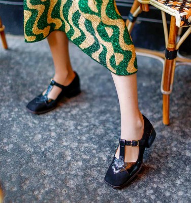 ZAKI BLACK CHiE MIHARA shoes