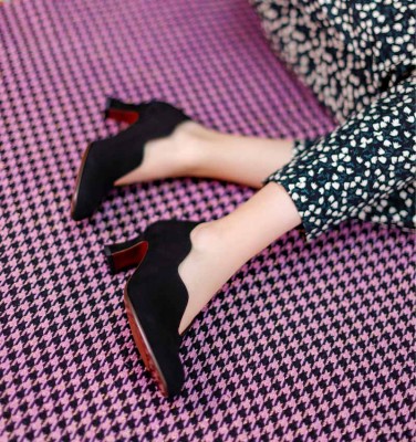 AROCAL BLACK CHiE MIHARA zapatos