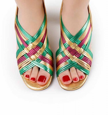 BEYA GOLD CHiE MIHARA sandals