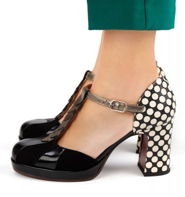 DAFABA BLACK CHiE MIHARA shoes